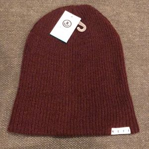 Neff burgundy beanie